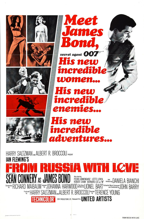 From Russia With Love Poster